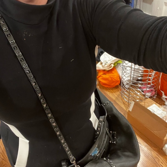 Valentino Black Studded Women's Bag - Picture 2 of 6